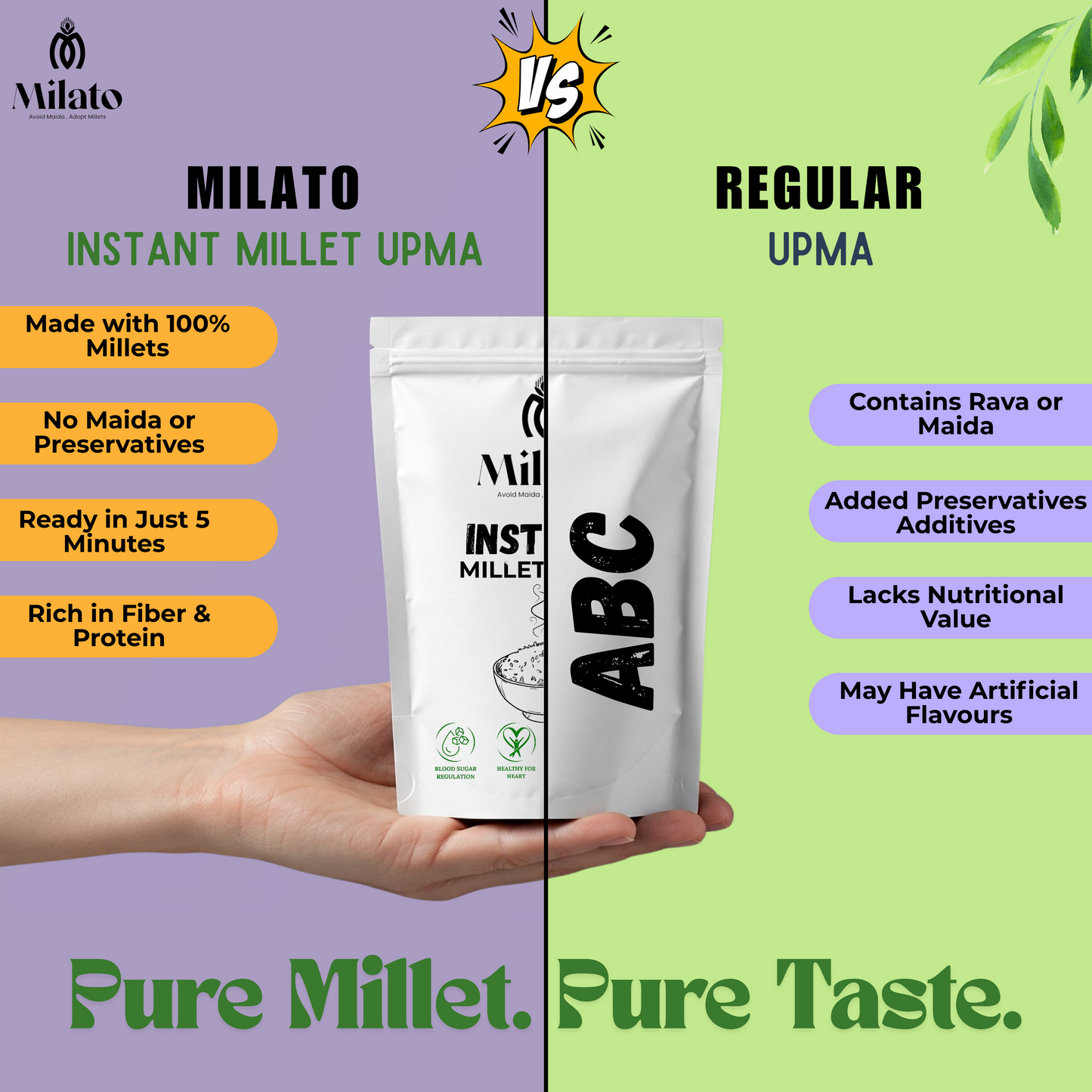 Instant Millet Upma