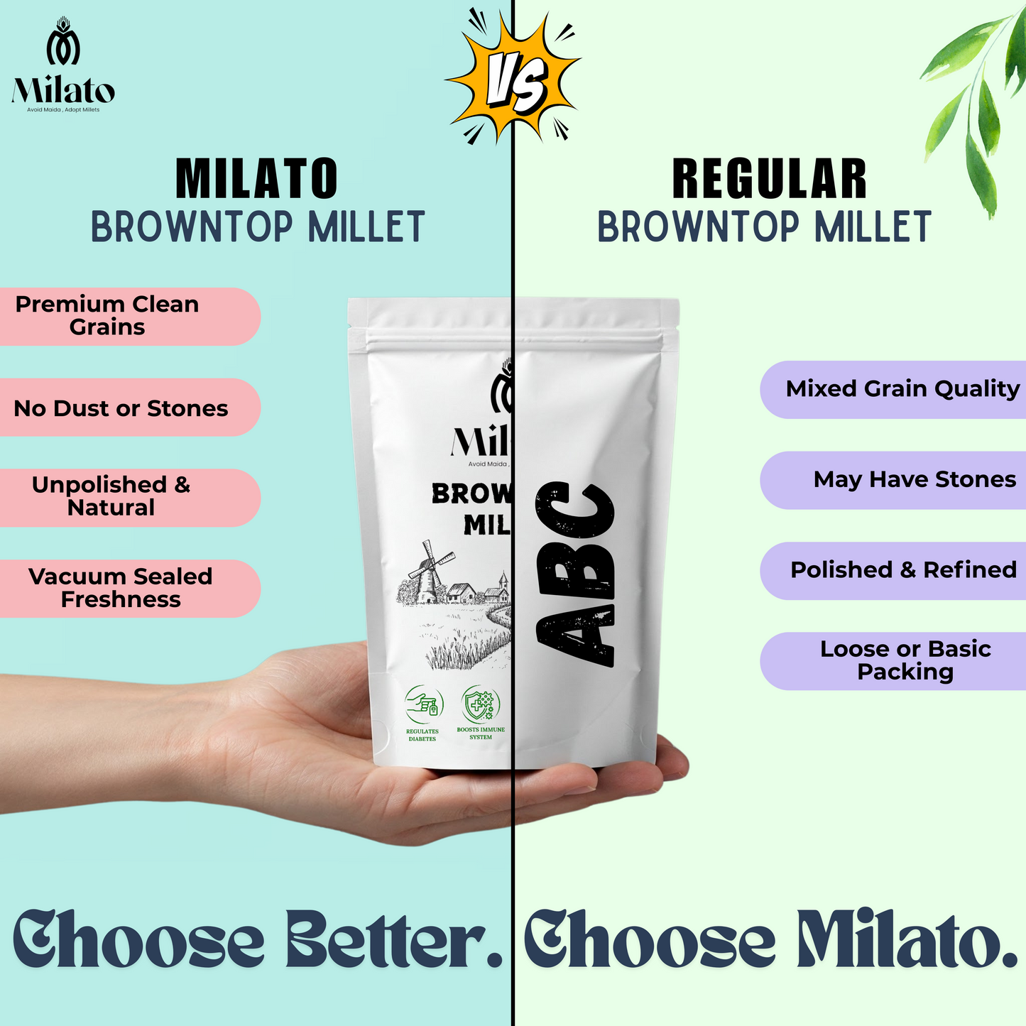 Browntop Millet Grain