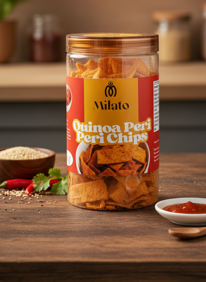 Quinoa Peri Peri Chips (NO PALM OIL)