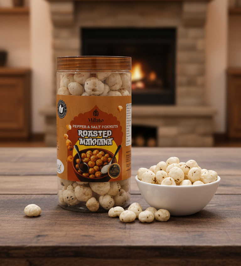 Pepper & Salt Foxnuts (Roasted Makhana)
