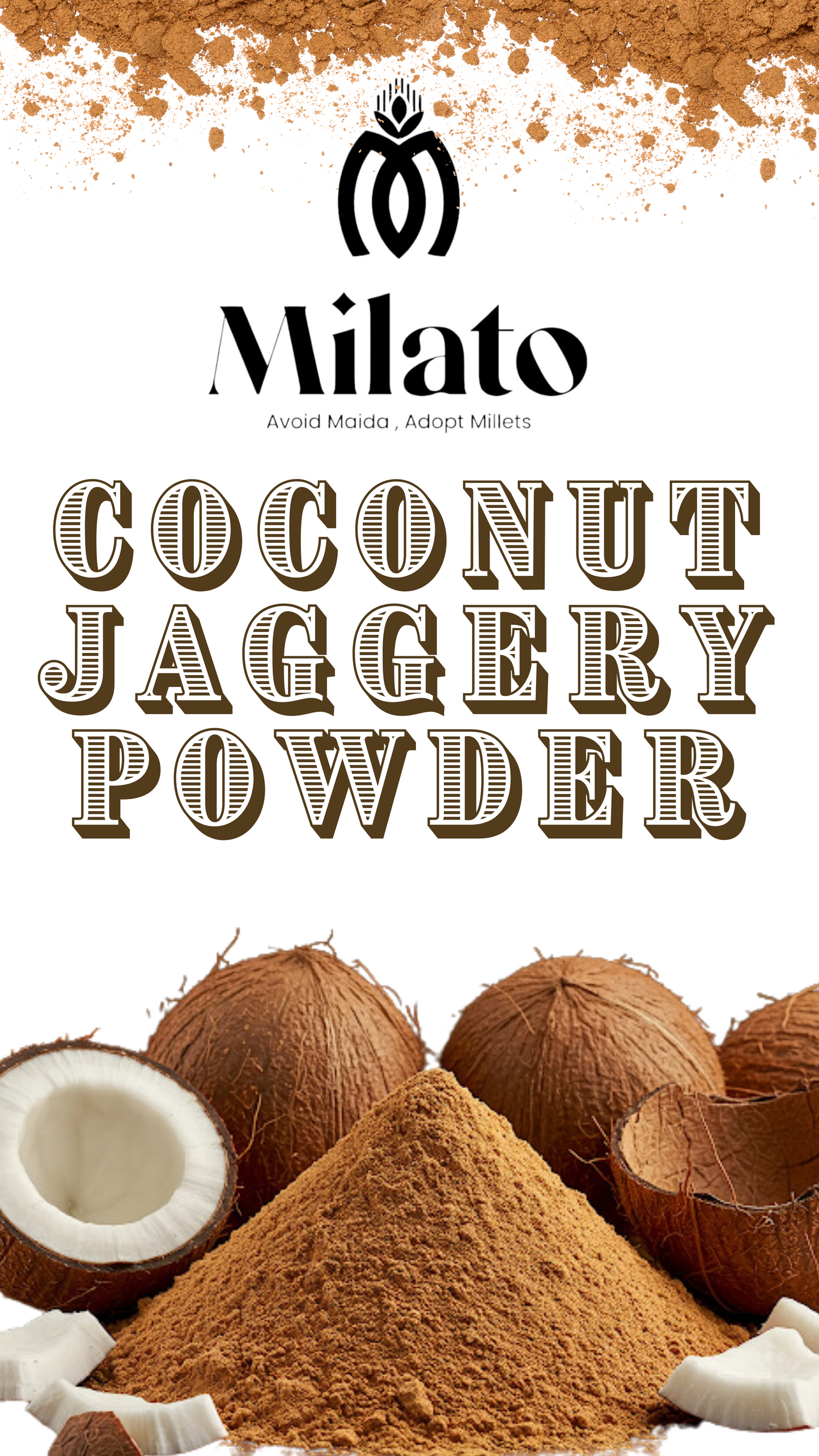 Coconut Jaggery Powder