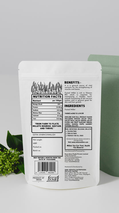 Foxtail Millet Flakes