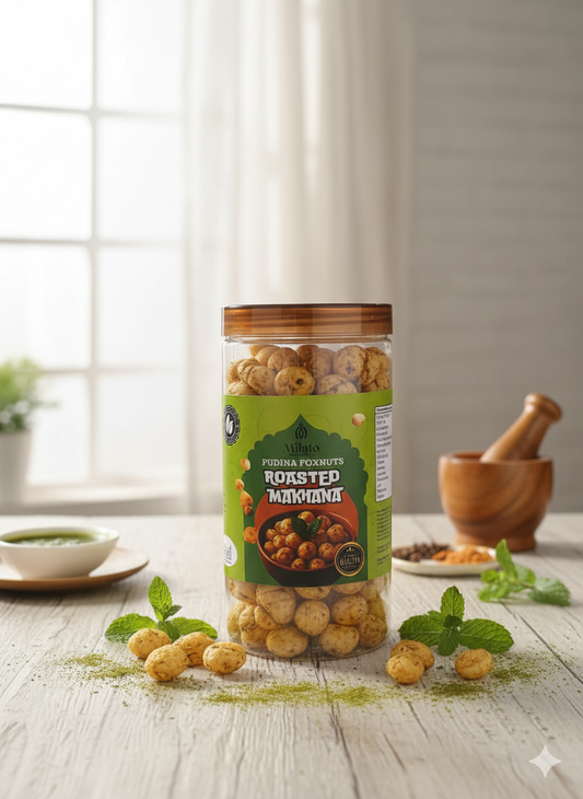 Pudina (Roasted Makhana)