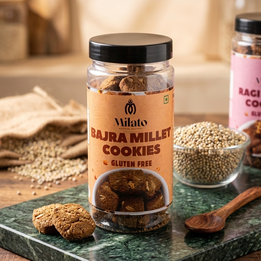 Bajra Badam Cookies