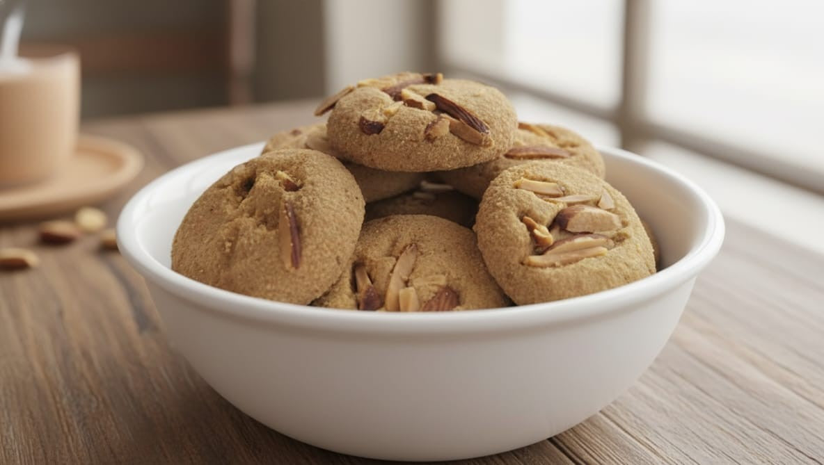 Jowar Badam Cookies